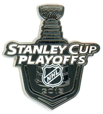 2013 Stanley Cup Playoffs Logo pin