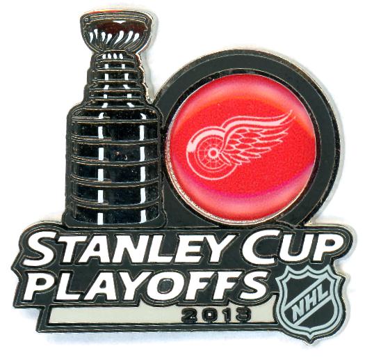 Red Wings 2013 Stanley Cup Playoffs pin