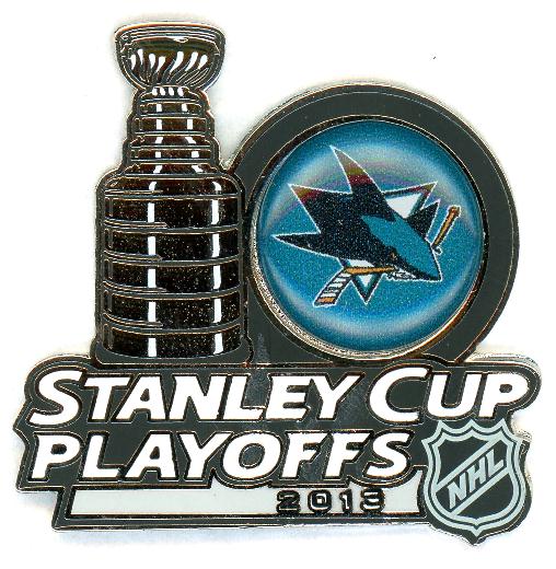 Sharks 2013 Stanley Cup Playoffs pin