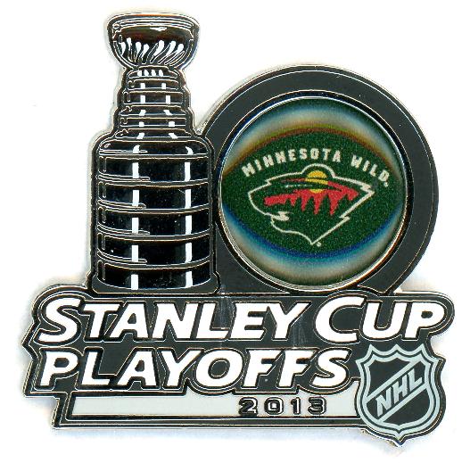 Minnesota Wild 2013 Stanley Cup Playoffs pin