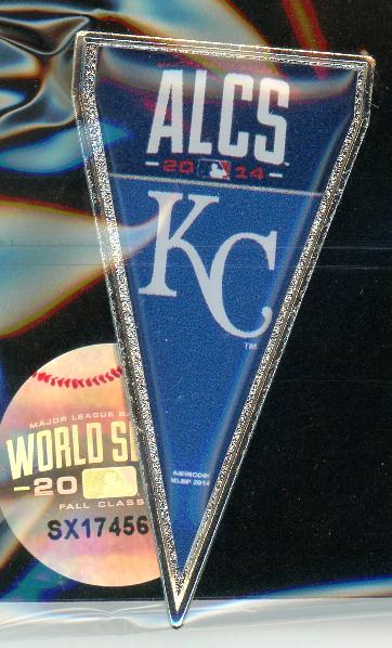 Royals 2014 ALCS Pennant pin