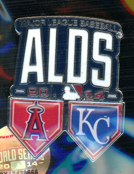 2014 Angels vs Royals ALDS pin