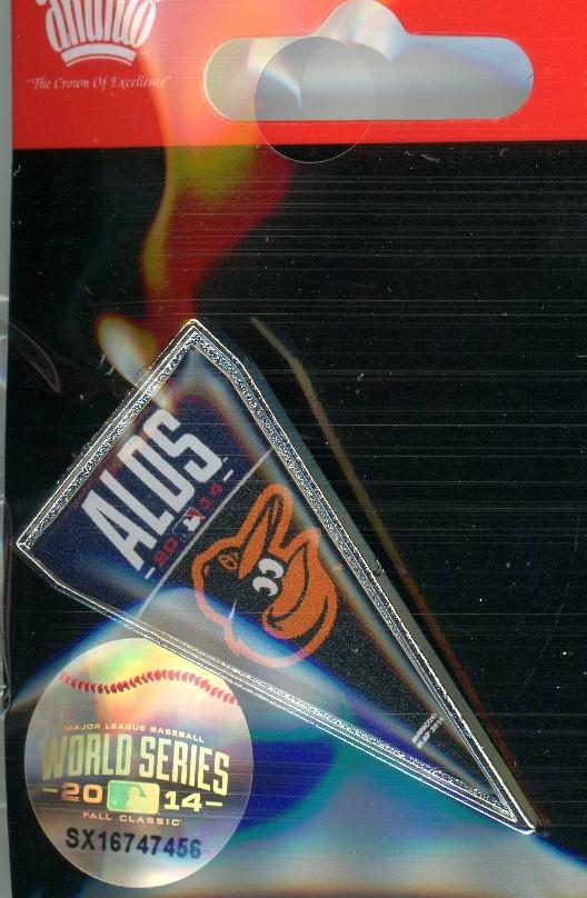 Orioles 2014 ALDS Pennant pin
