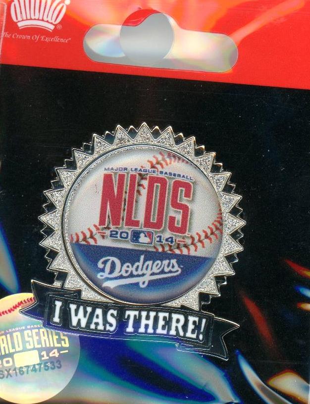Dodgers 2014 NLDS "I Was There" pin