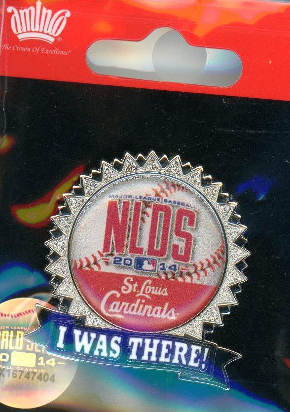 Cardinals 2014 NLDS "I Was There" pin