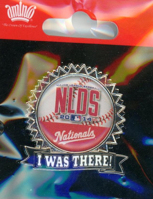 Nationals 2014 NLDS "I Was There" pin