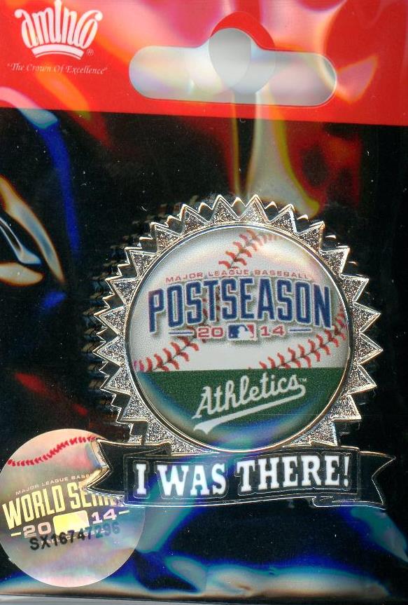 A's 2014 Postseason "I Was There" pin