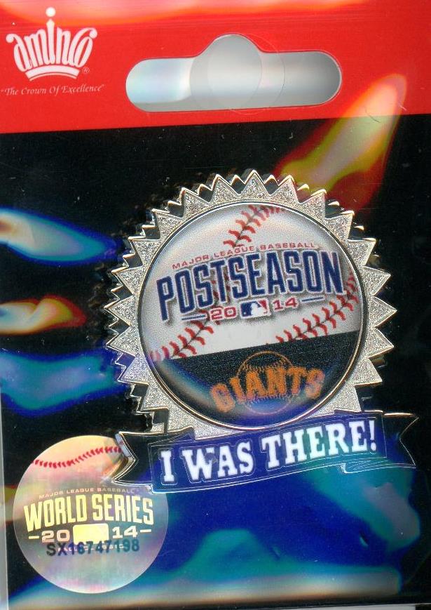 Giants 2014 Postseason \"I Was There\" pin