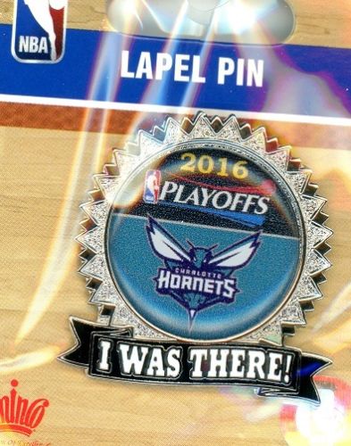 2016 Hornets NBA Playoffs "I Was There" pin