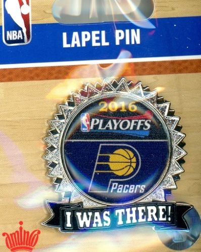 2016 Pacers NBA Playoffs "I Was There" pin