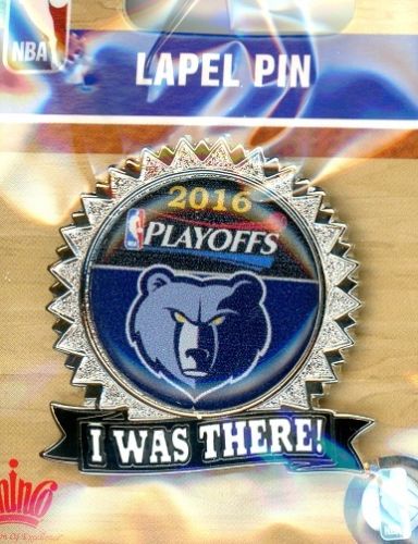 2016 Grizzlies NBA Playoffs "I Was There" pin