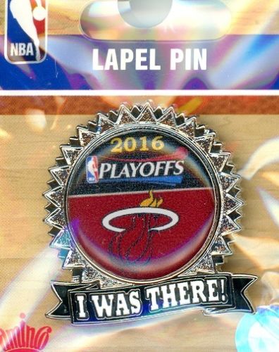 2016 Heat NBA Playoffs "I Was There" pin