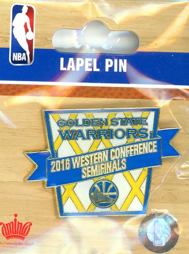 Warriors 2016 Semi-Finals pin