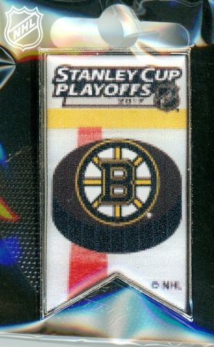 2017 Bruins NHL Playoffs Banner pin
