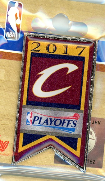 2017 Cavaliers NBA Playoffs Banner pin