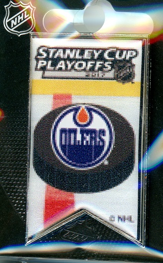 2017 Oilers NHL Playoffs Banner pin