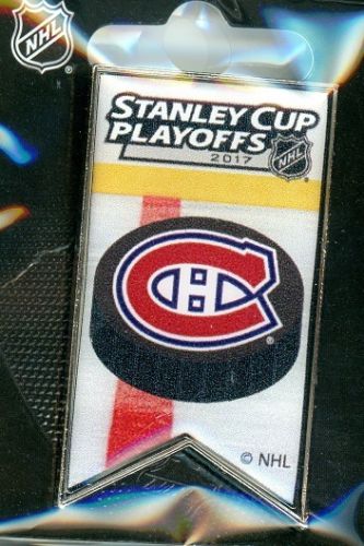 2017 Canadiens NHL Playoffs Banner pin