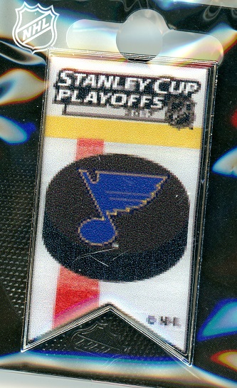 2017 Blues NHL Playoffs Banner pin