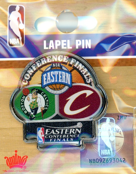 2017 Celtics vs Cavaliers Eastern Conference Finals pin