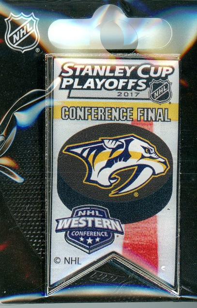 2017 Predators NHL Conference Finals Banner pin