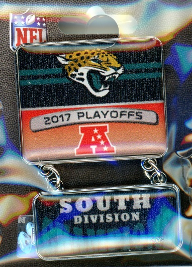 Jaguars 2017 Division Champs Dangle pin