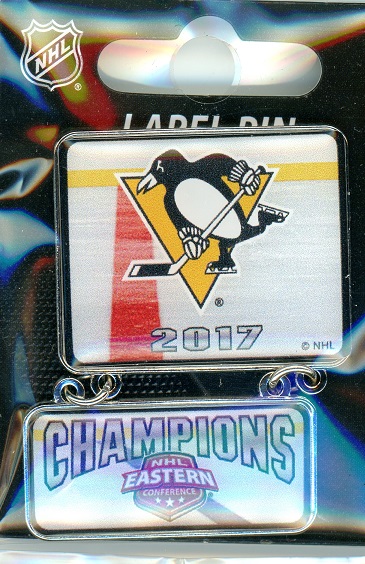 2017 Penguins Eastern Conference Champs Dangle pin