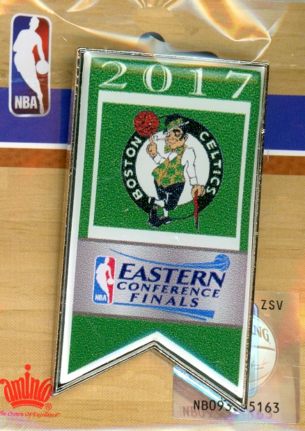 2017 Celtics Eastern Conference Finals Banner pin