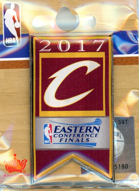 2017 Cavaliers Eastern Conference Finals Banner pin