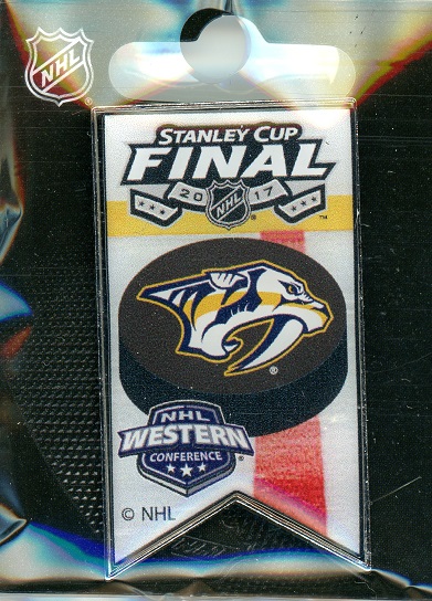 2017 Predators Stanley Cup Finals Banner pin