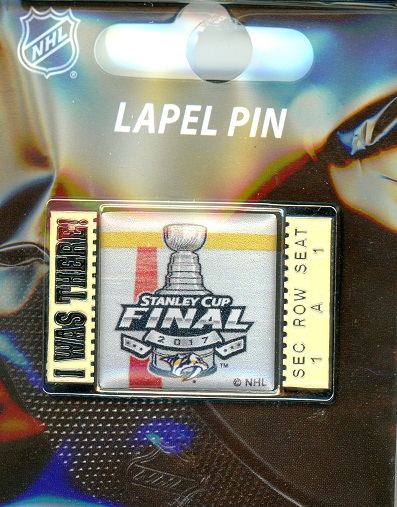 2017 Predators NHL Conference Finals "I Was There" pin