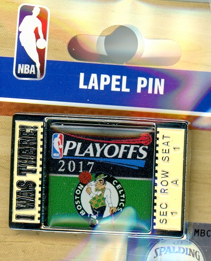 2017 Celtics NBA Playoffs "I Was There!" pin