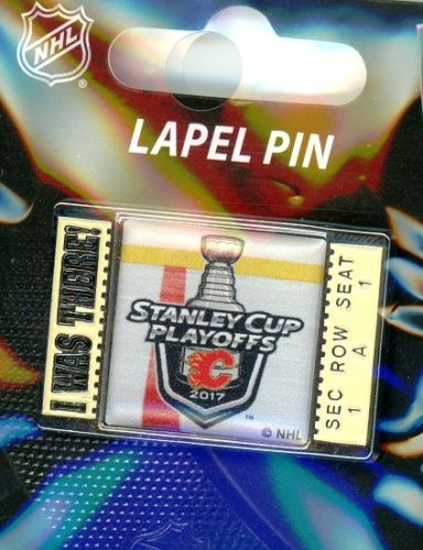 2017 Flames NHL Playoffs \"I Was There!\" pin