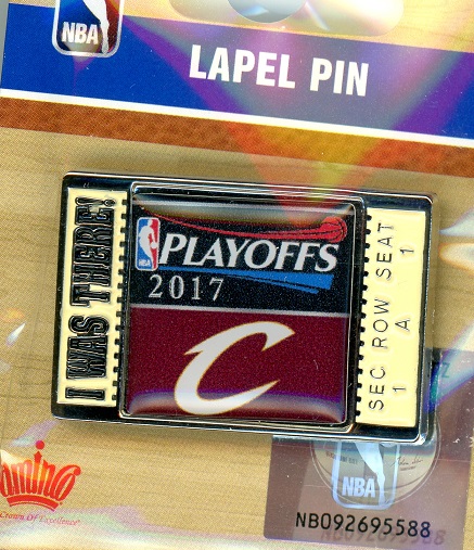 2017 Cavaliers NBA Playoffs "I Was There!" pin