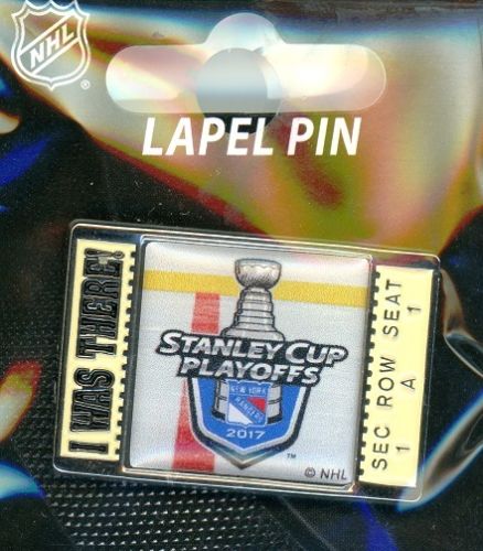 2017 Rangers NHL Playoffs "I Was There!" pin
