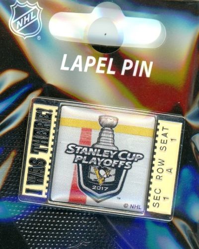 2017 Penguins NHL Playoffs "I Was There!" pin