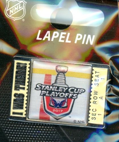 2017 Capitals NHL Playoffs "I Was There!" pin