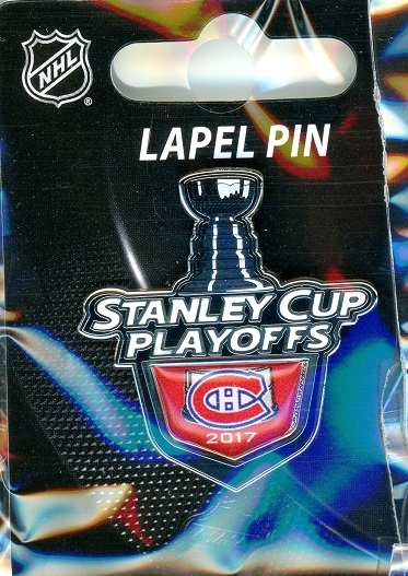 2017 Canadiens NHL Playoffs pin