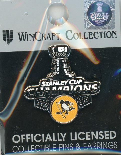 2017 Penguins Stanley Cup Champs pin