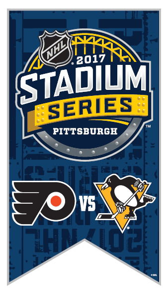 2017 NHL Stadium Series Dueling Banner pin