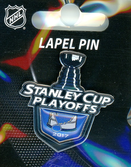 2017 Blues NHL Playoffs pin