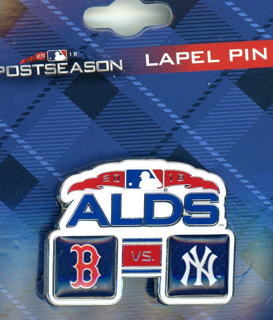 2018 Red Sox vs Yankees ALDS pin