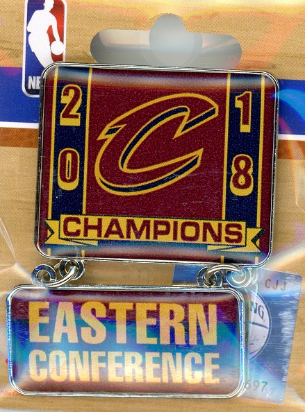 2018 Cavaliers Eastern Conference Champions pin