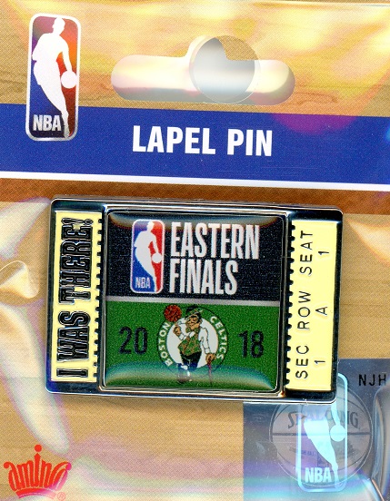 2018 Celtics Eastern Conference Finals Ticket pin