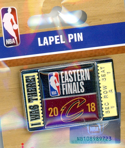 2018 Cavaliers Eastern Conference Finals Ticket pin
