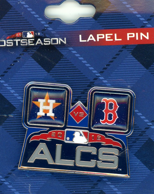 2018 Red Sox vs Astros ALCS pin