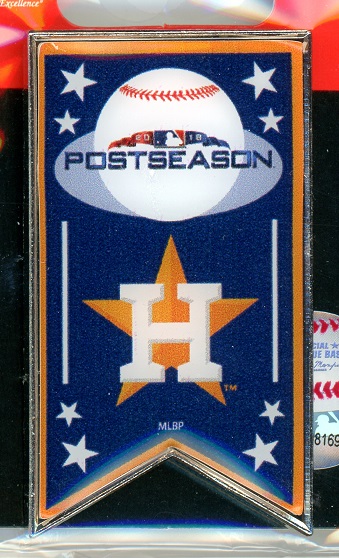 Astros 2018 Postseason Banner pin
