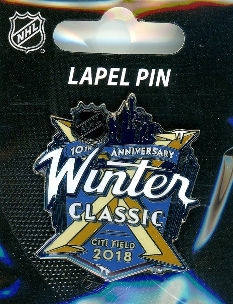 2018 Winter Classic Logo pin