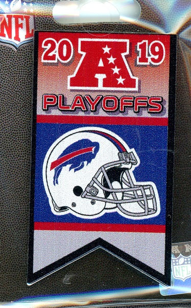 Bills 2019 Playoffs Banner pin