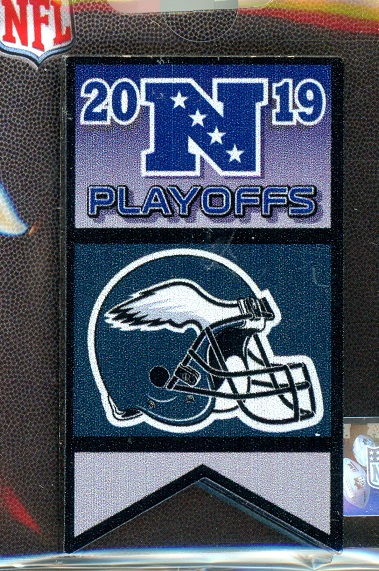 Eagles 2019 Playoffs Banner pin