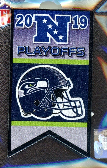 Seahawks 2019 Playoffs Banner pin